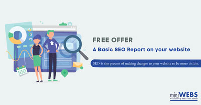 FREE OFFER – A Basic SEO Report on your website